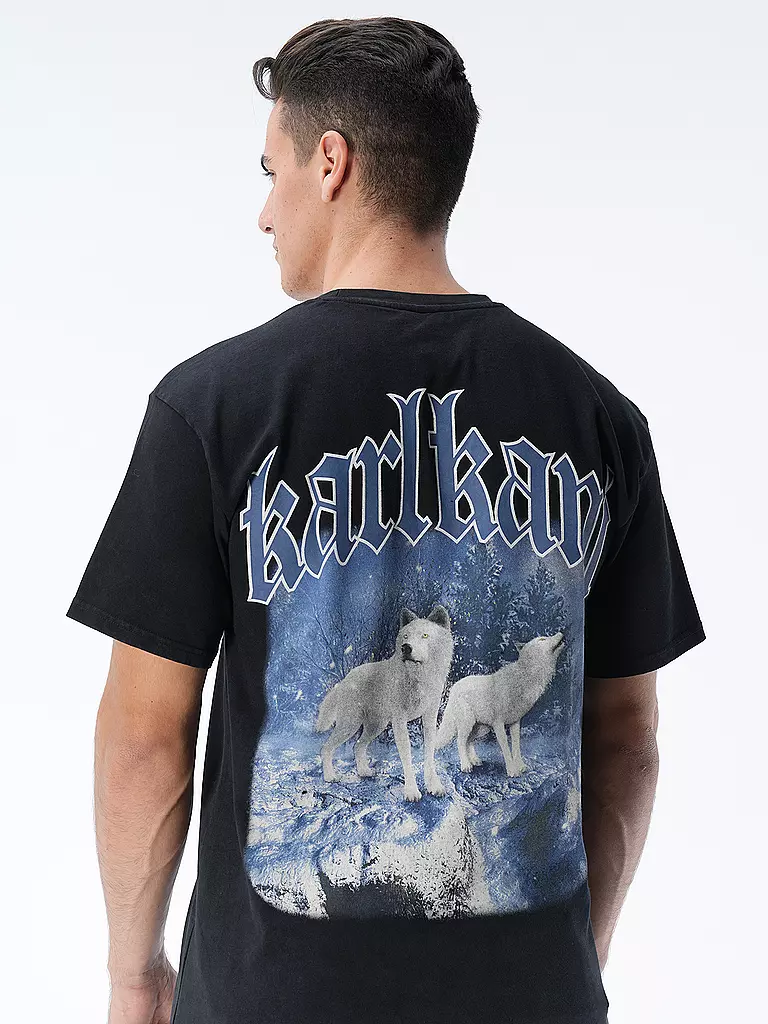 KARL KANI | T-Shirt | schwarz