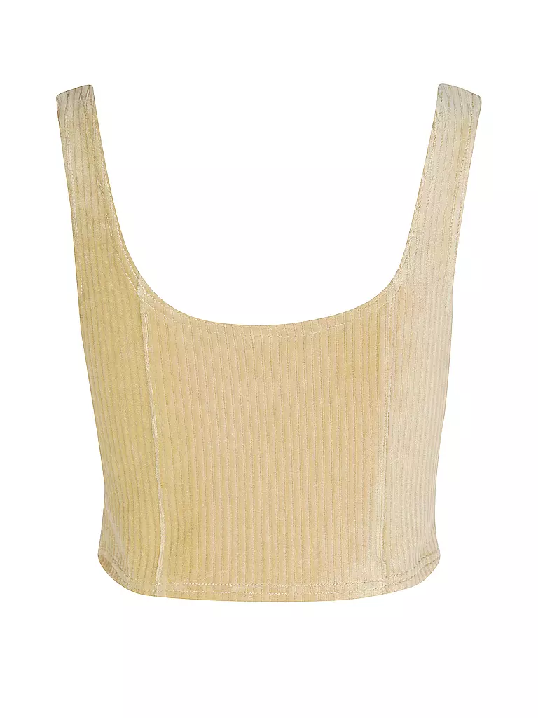 KARL KANI | Top Cropped Fit | beige