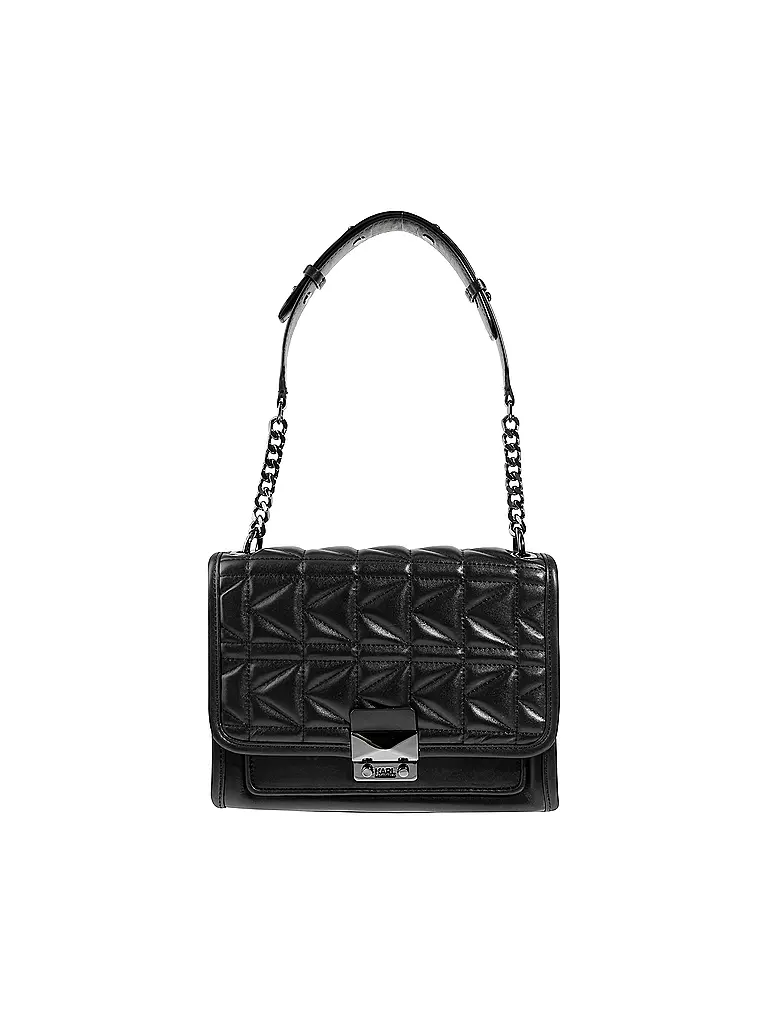 KARL LAGERFELD | Ledertasche - Henkeltasche "Kuilted" | 