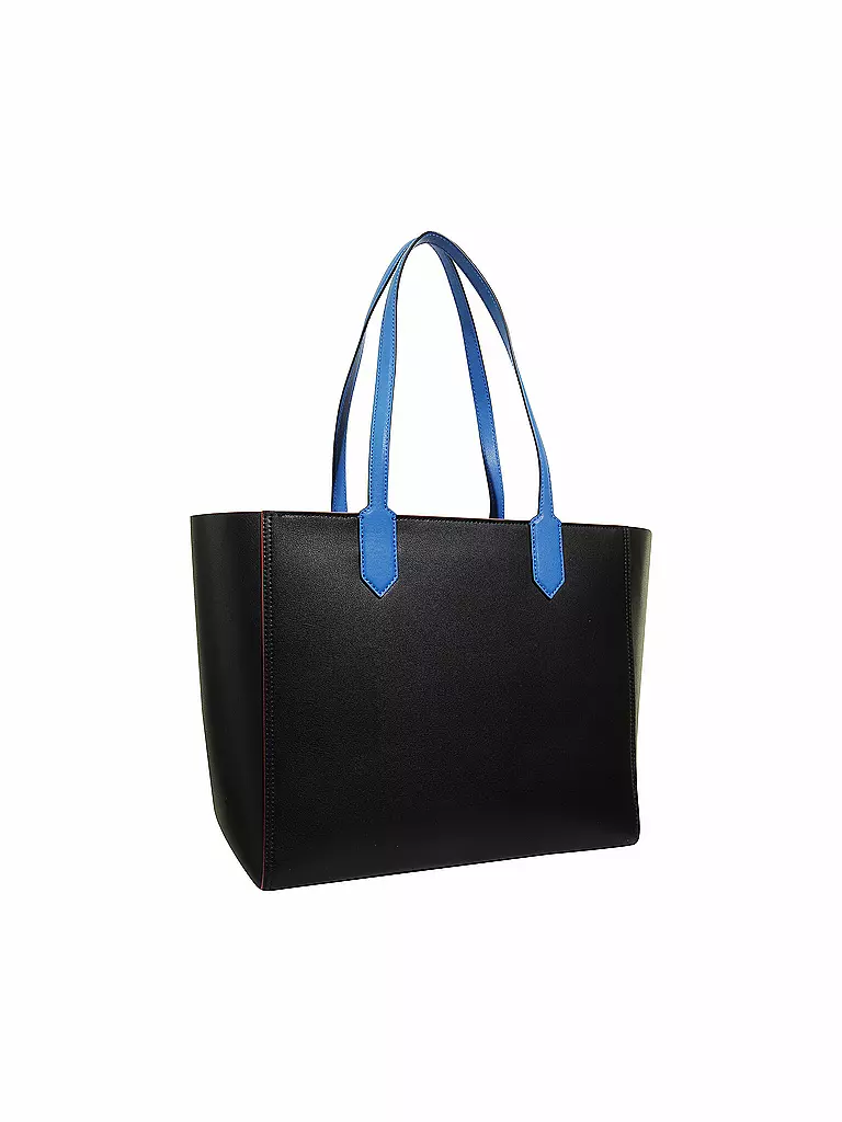 KARL LAGERFELD | Ledertasche - Shopper "Journey Bauhaus" | bunt