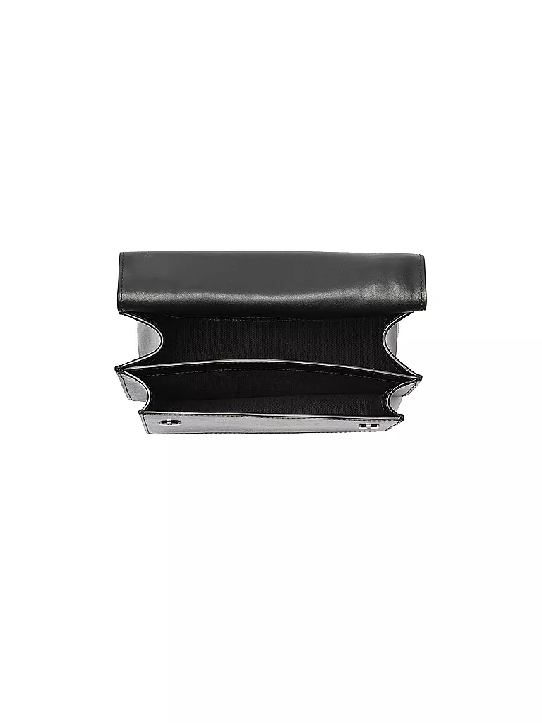 KARL LAGERFELD | Ledertasche - Umhängetasche K/Karl Seven | schwarz