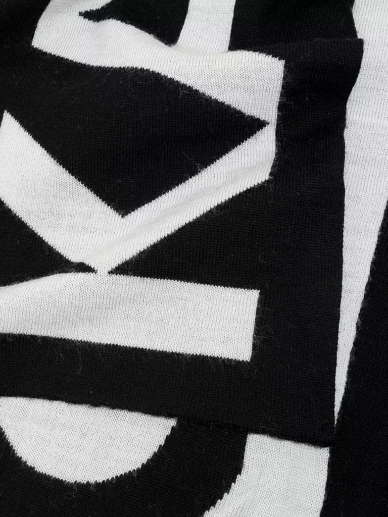 Karl Lagerfeld Bademantel mit Logo-Muster (schwarz) online kaufen