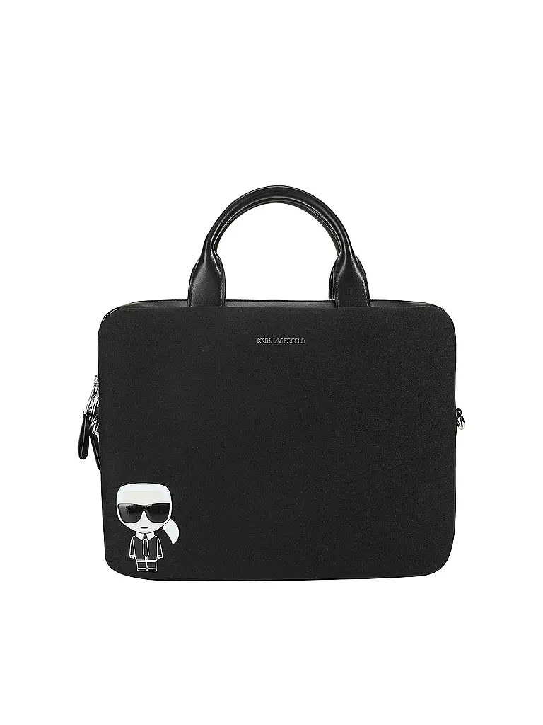 KARL LAGERFELD | Tasche - Laptoptasche K/IKONIK  | schwarz