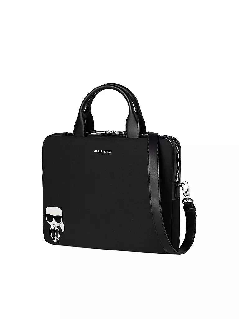 KARL LAGERFELD | Tasche - Laptoptasche K/IKONIK  | schwarz