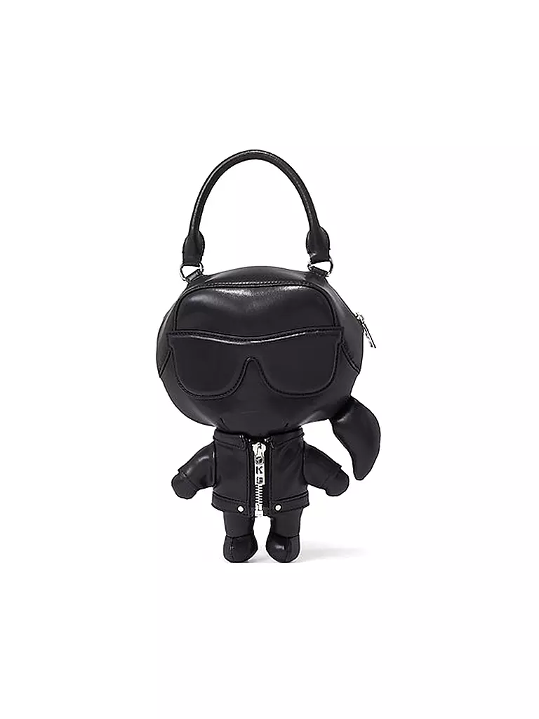 KARL LAGERFELD | Tasche - Mini Bag IKONIK 3D DOLL BAG | schwarz