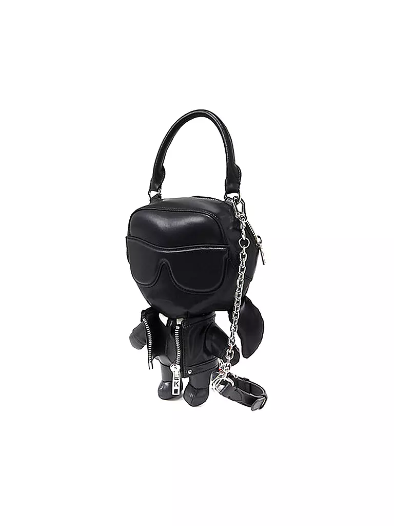 KARL LAGERFELD | Tasche - Mini Bag IKONIK 3D DOLL BAG | schwarz