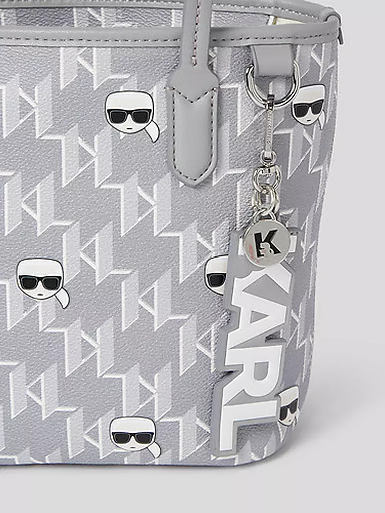 KARL LAGERFELD | Tasche - Mini Bag K/IKONIK  | grau