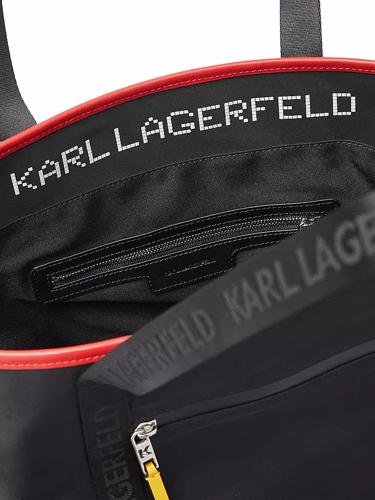 KARL LAGERFELD | Tasche - Shopper " Pixel " | schwarz