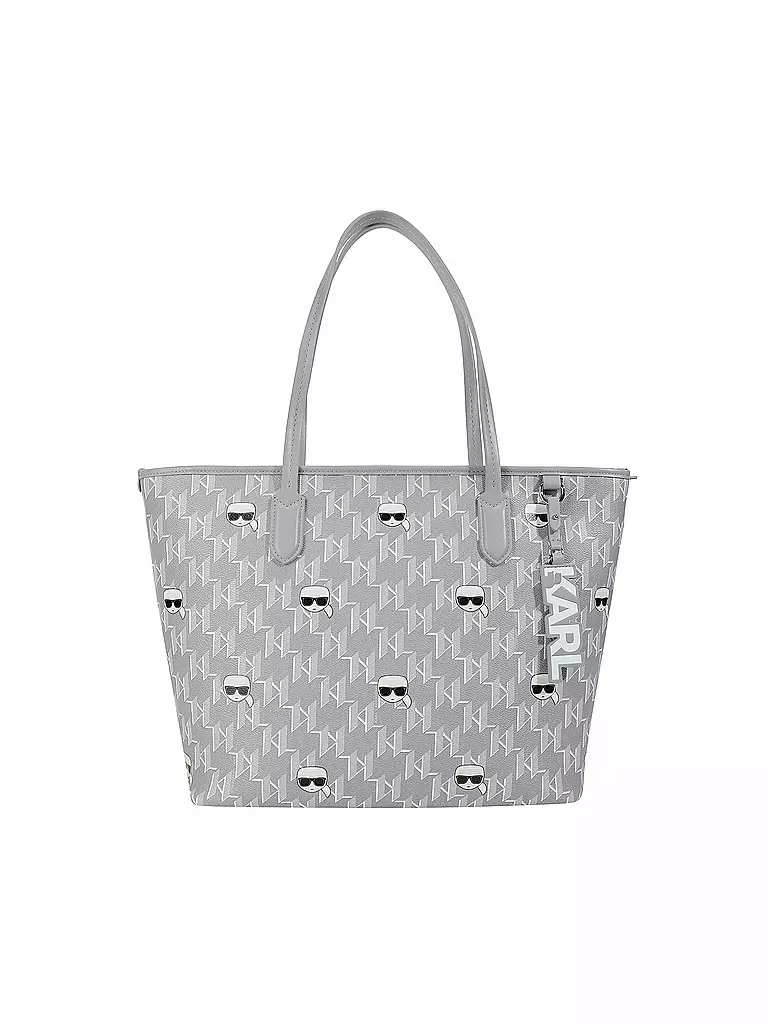 KARL LAGERFELD | Tasche - Shopper K/IKONIK  | grau