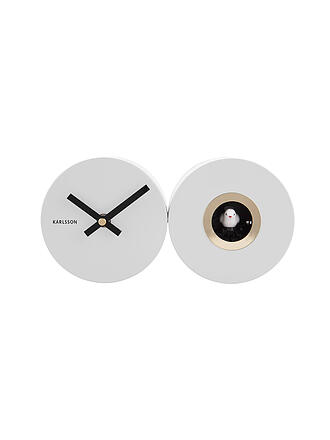KARLSSON | Wanduhr CUCKOO DUO White