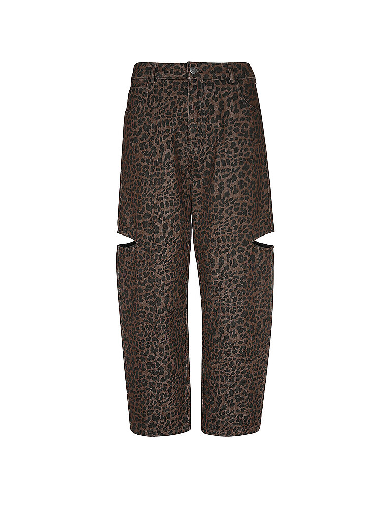 KARO KAUER Jeans Balloon Fit braun | L