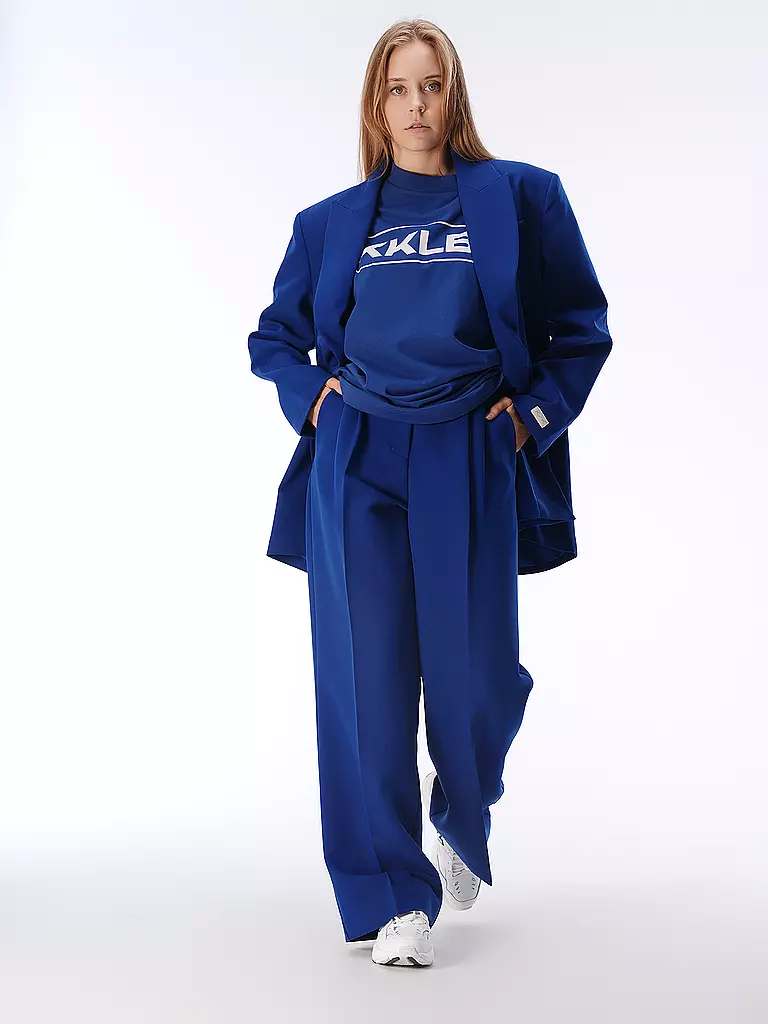 KARO KAUER | Blazer Oversized Fit | blau
