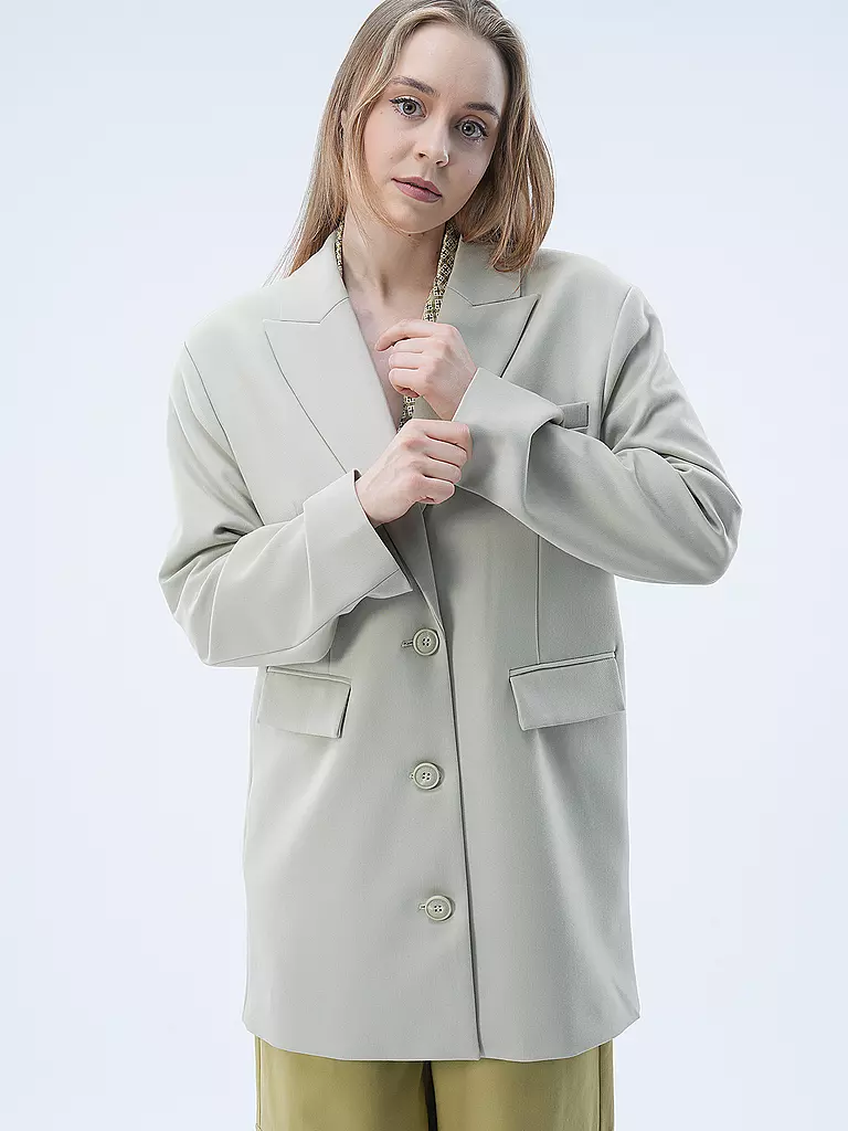 KARO KAUER | Blazer | hellgrün