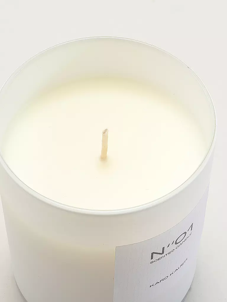 KARO KAUER | Duftkerze SCENTED CANDLE white | weiss
