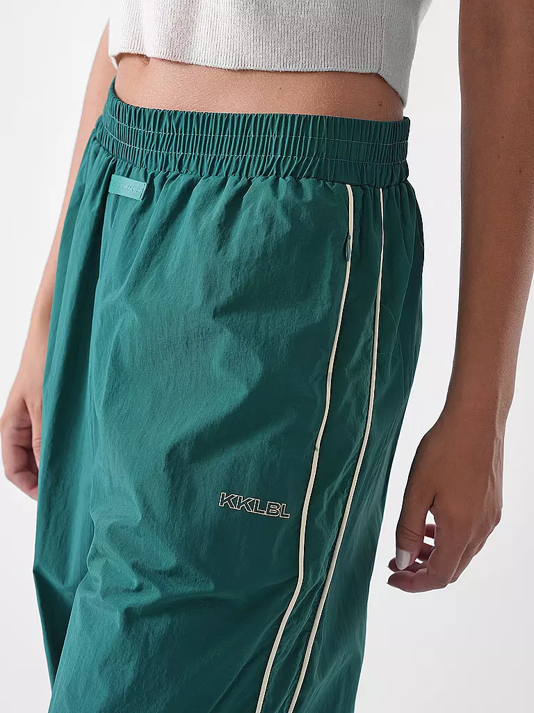 KARO KAUER | Hose Jogging Fit  | dunkelgrün