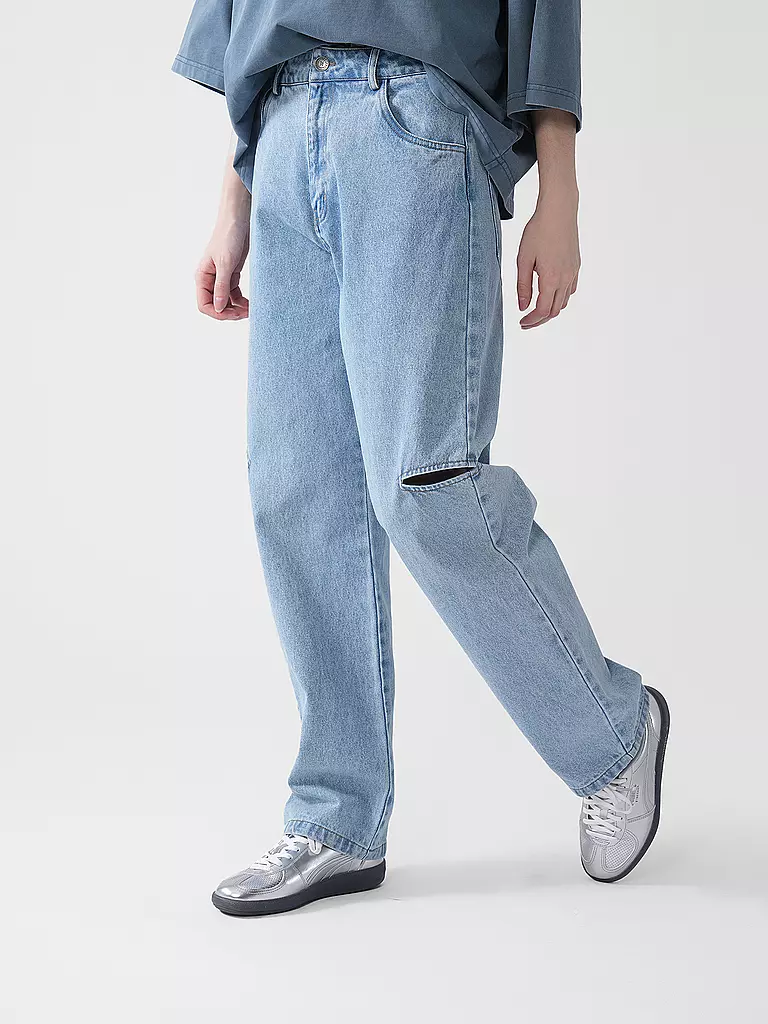 KARO KAUER | Jeans Wide Leg  | blau