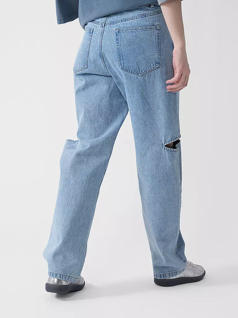 KARO KAUER | Jeans Wide Leg  | blau
