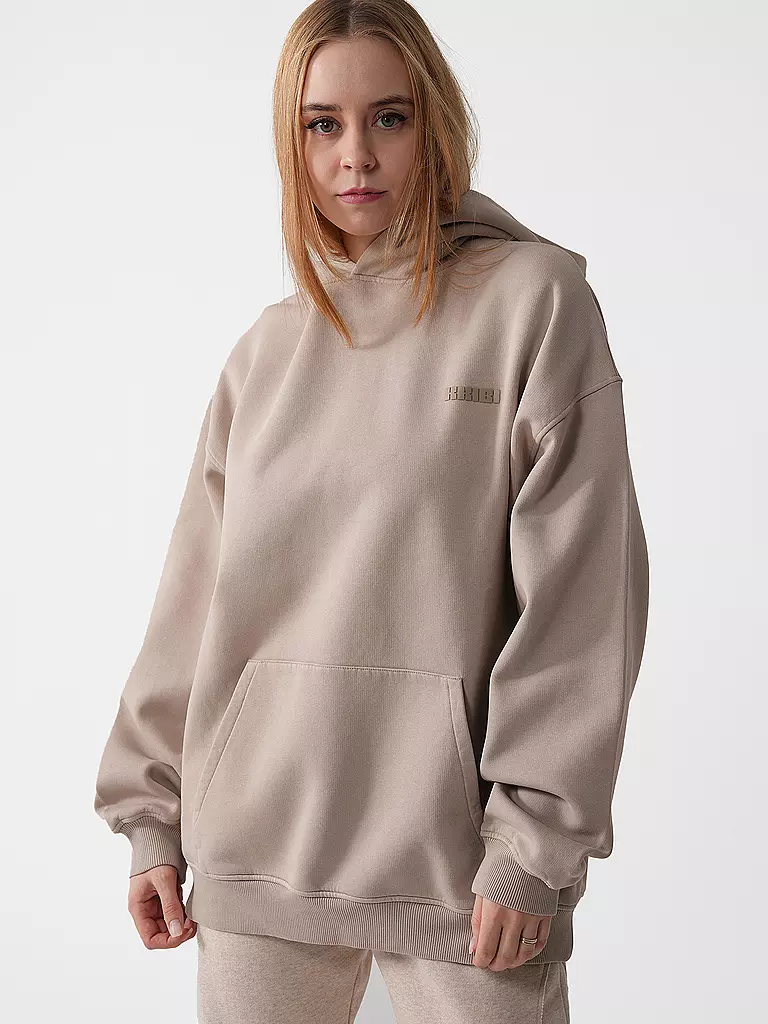 KARO KAUER | Kapuzensweater - Hoodie  | hellbraun