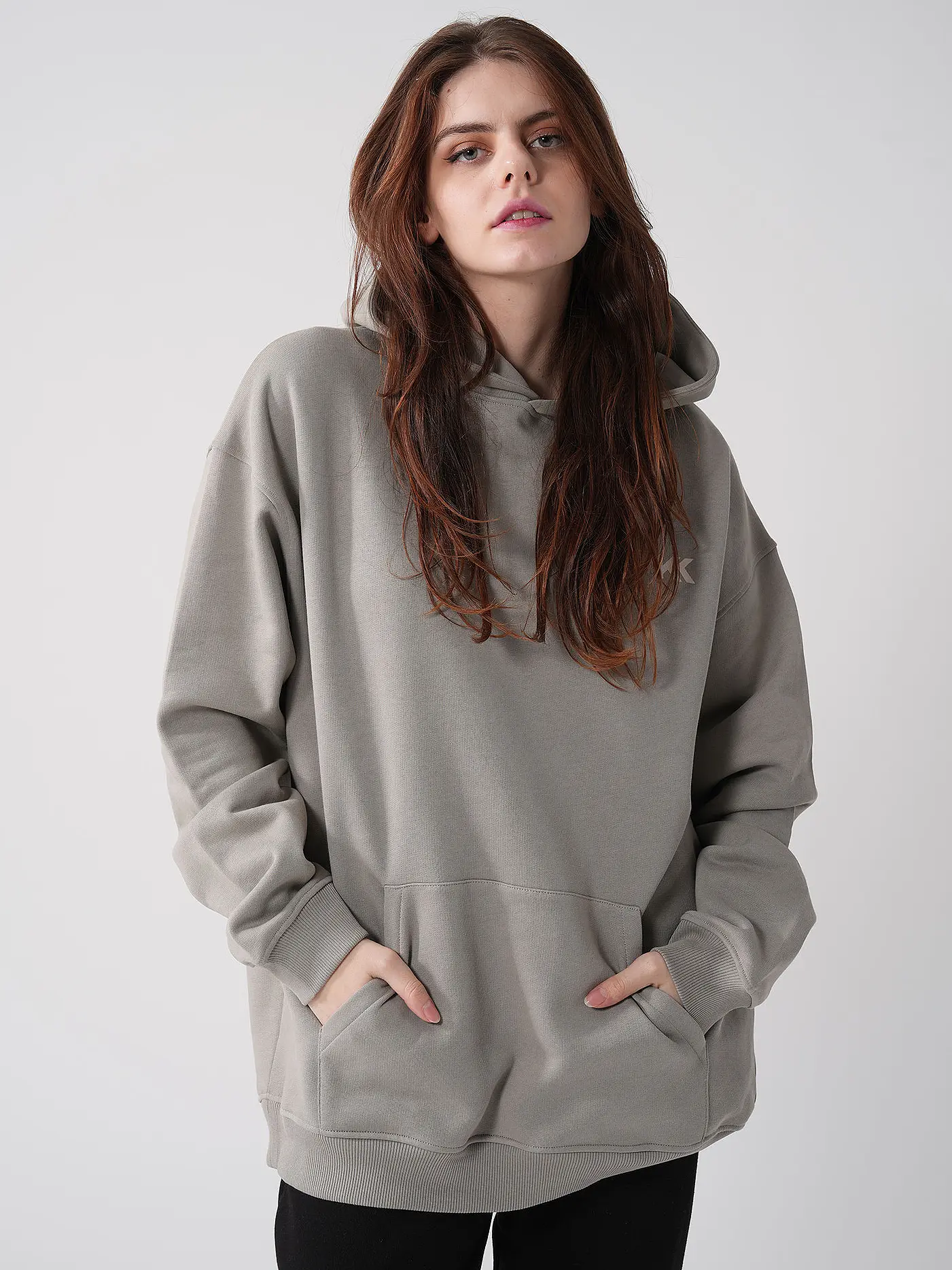 KARO KAUER | Kapuzensweater - Hoodie CINDER | grau