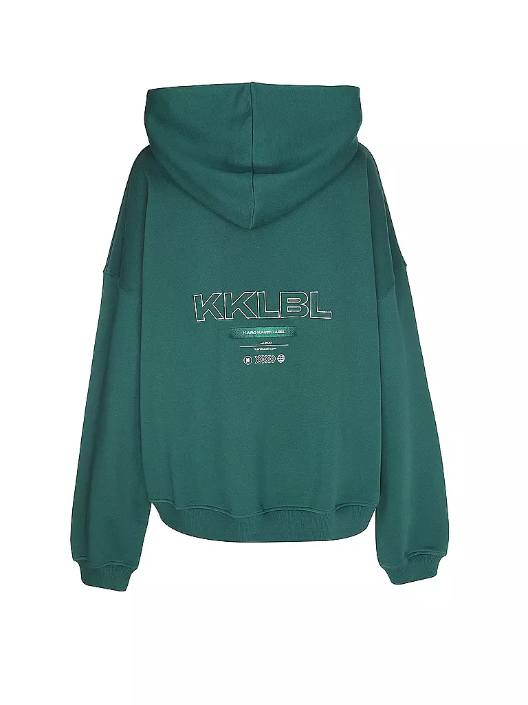 KARO KAUER | Kapuzensweater - Hoodie | dunkelgrün