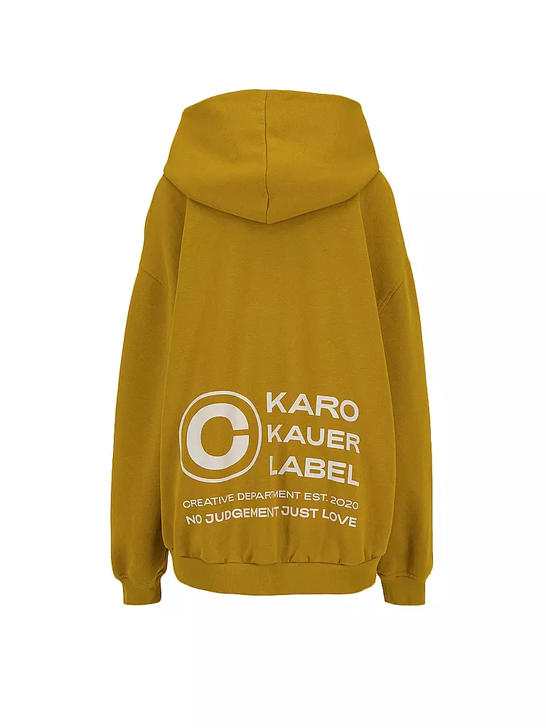 KARO KAUER | Kapuzensweater - Hoodie | senf