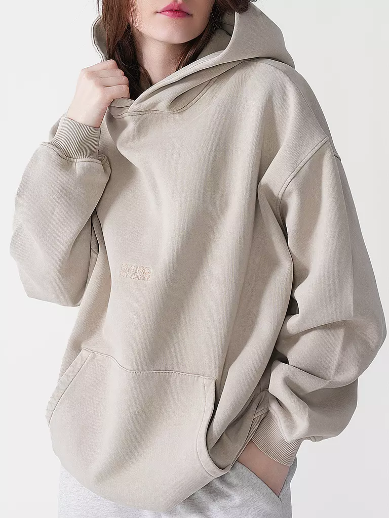KARO KAUER | Kapuzensweater - Hoodie | beige