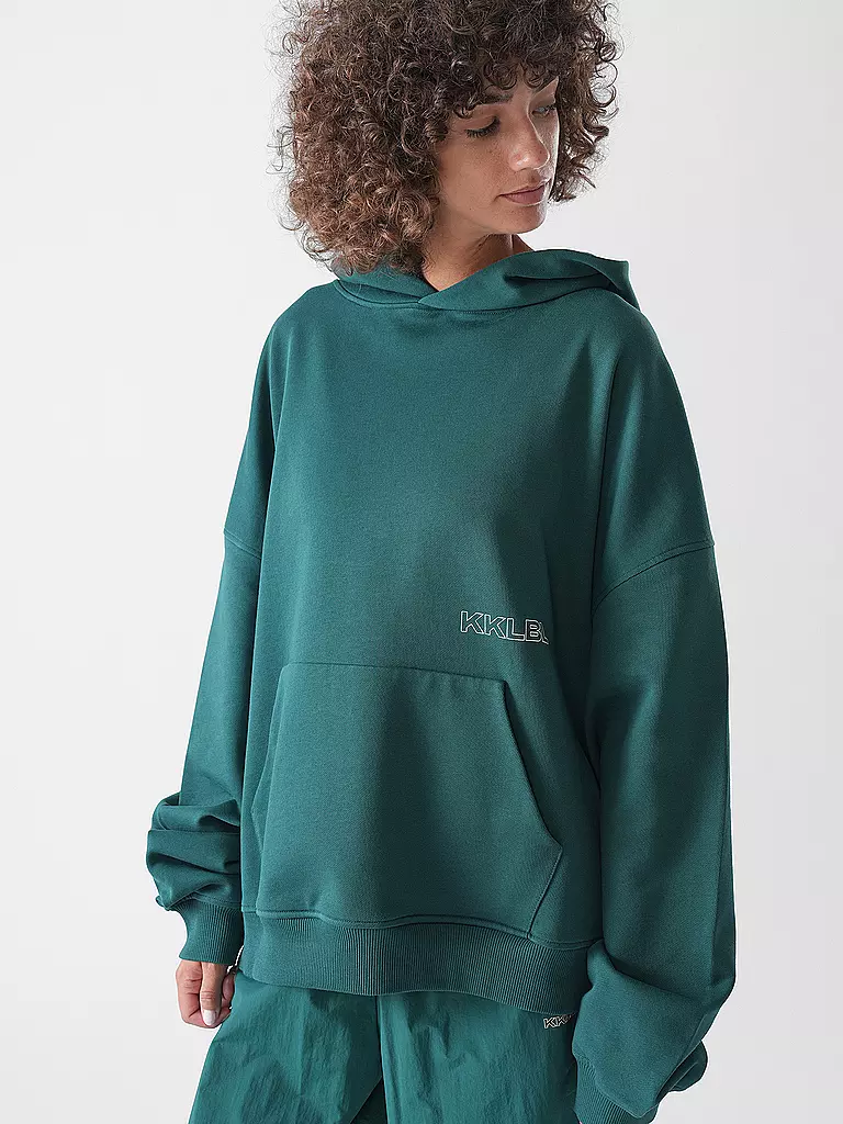 KARO KAUER | Kapuzensweater - Hoodie | dunkelgrün