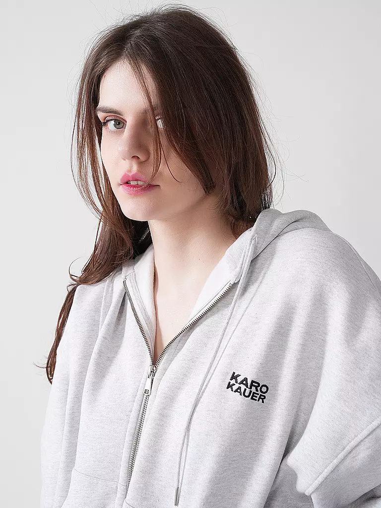 KARO KAUER | Sweatjacke | grau