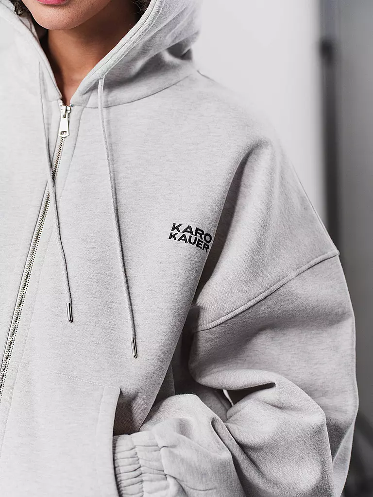 KARO KAUER | Sweatjacke | grau