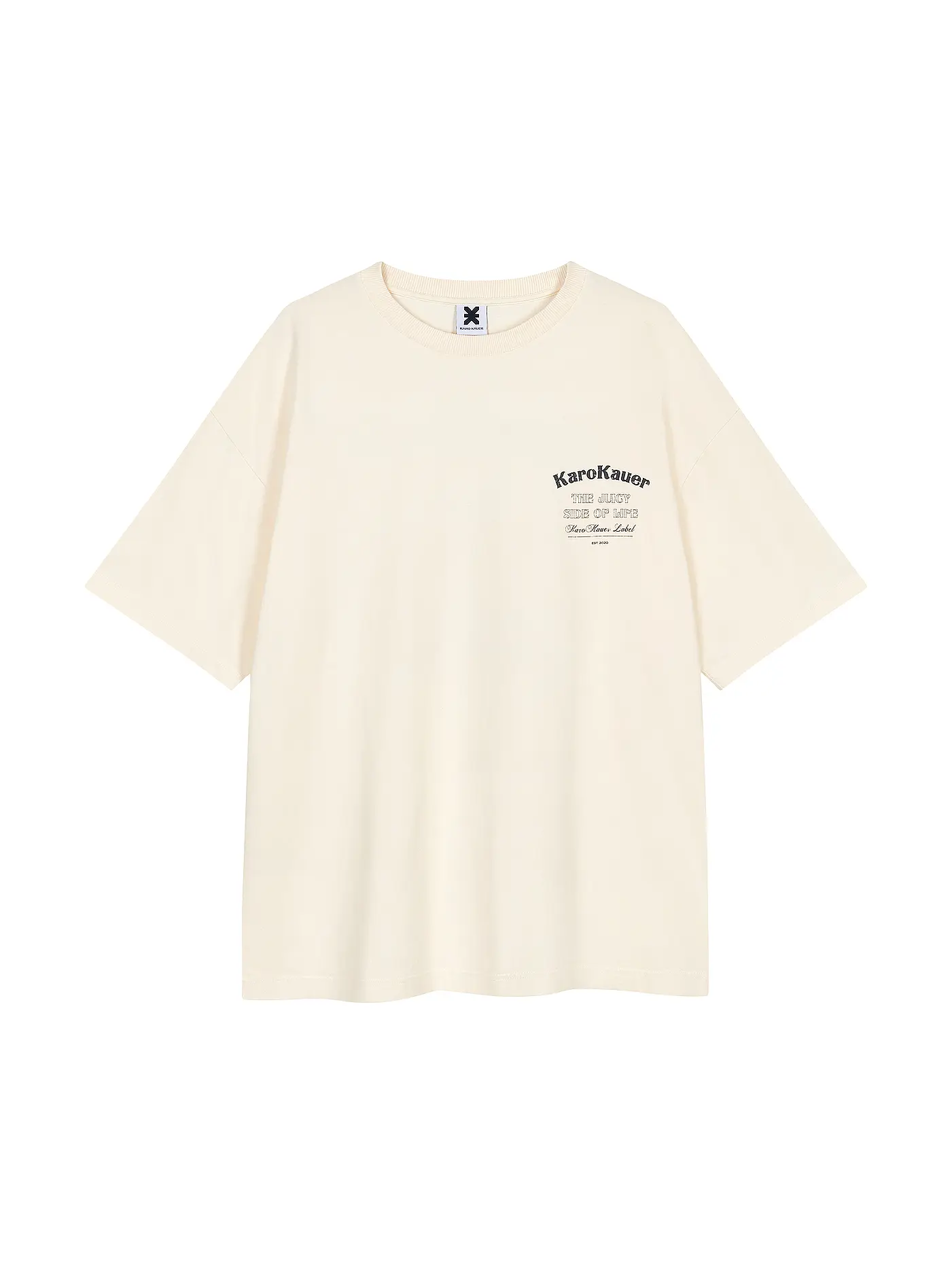 KARO KAUER | T-Shirt  | creme