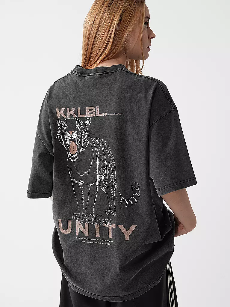 KARO KAUER | T-Shirt  | schwarz