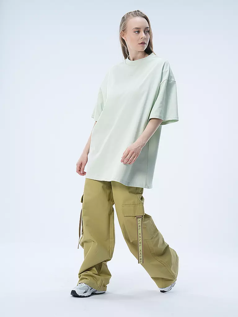 KARO KAUER | T-Shirt Oversized Fit  | mint