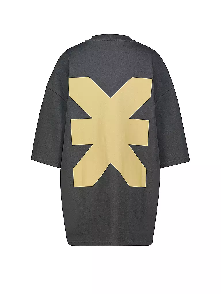 KARO KAUER | T-Shirt Oversized Fit | grau