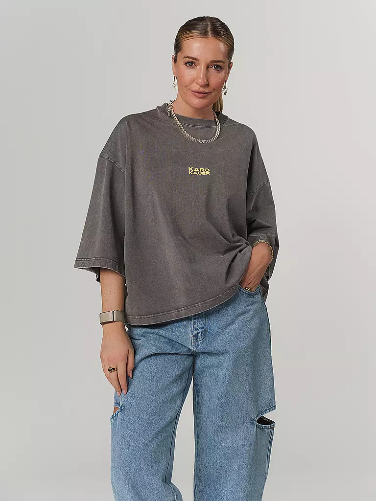 KARO KAUER | T-Shirt | grau