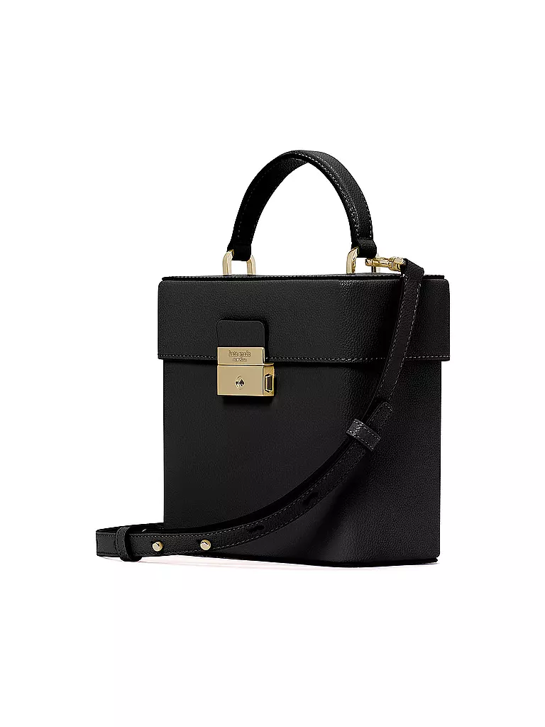 KATE SPADE | Ledertasche - Henkeltasche Voyage Small | schwarz