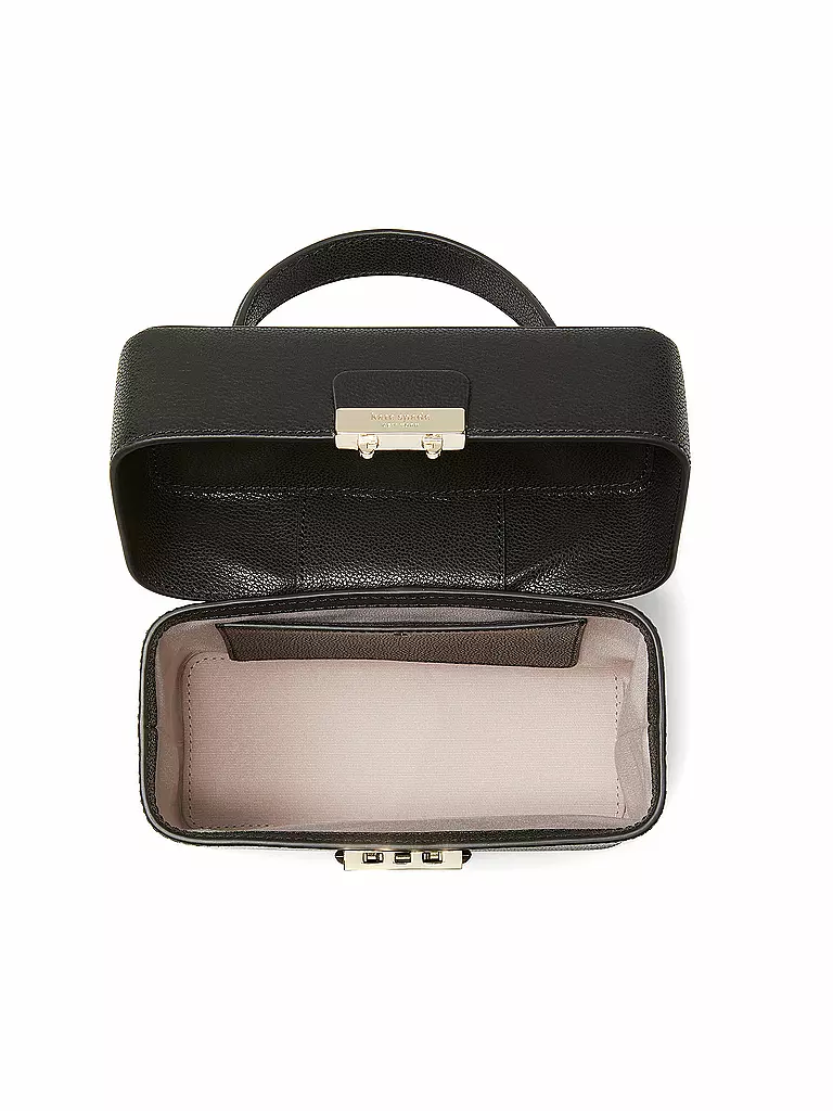 KATE SPADE | Ledertasche - Henkeltasche Voyage Small | schwarz