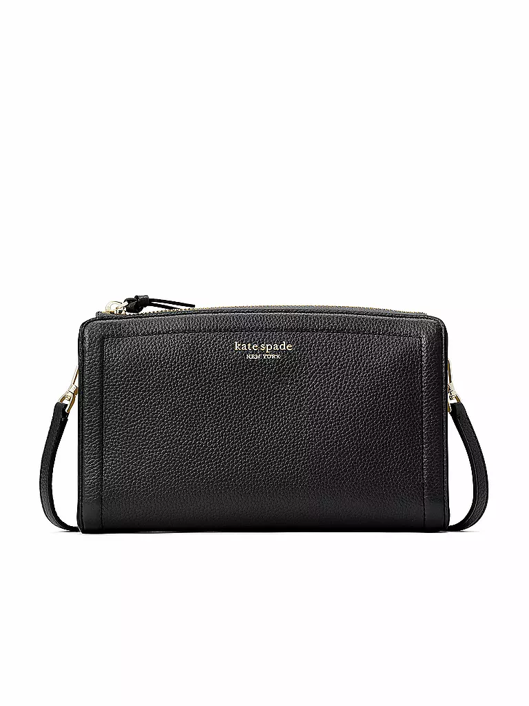 KATE SPADE | Ledertasche - Mini Bag Knott | schwarz