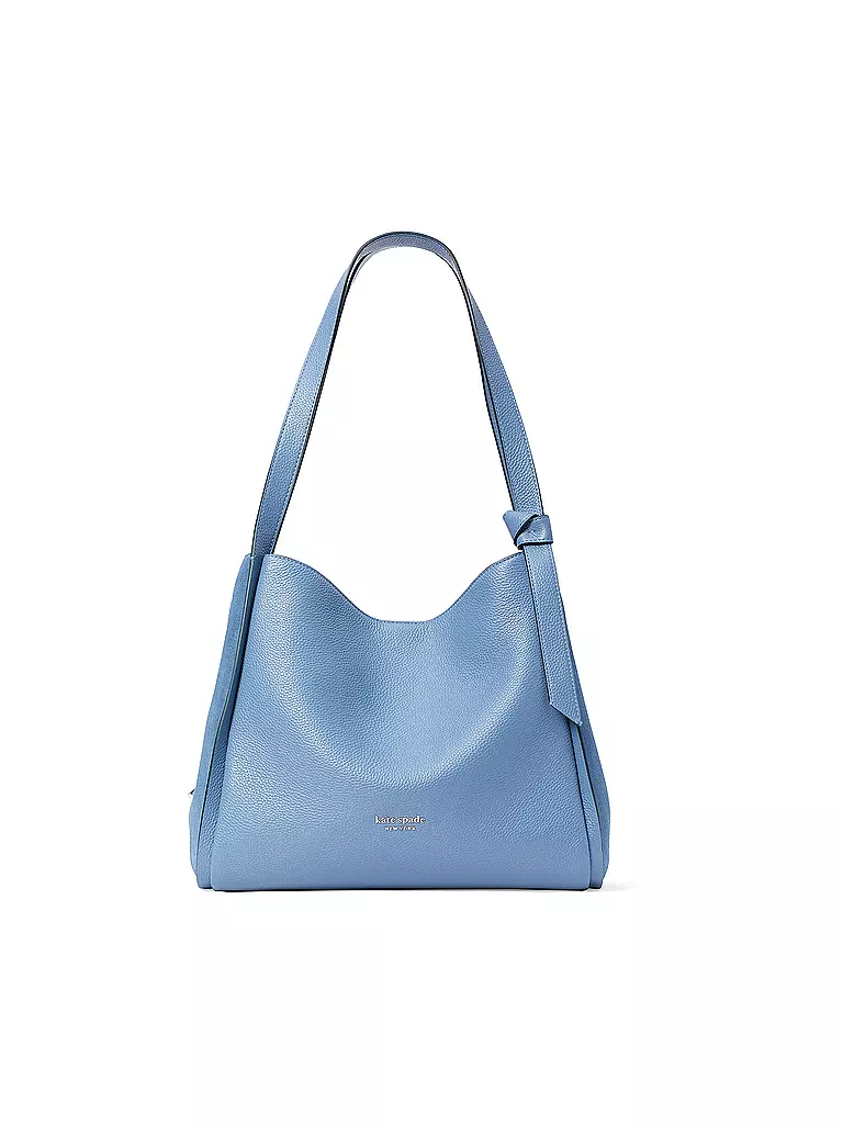 KATE SPADE | Ledertasche - Shopper KNOTT | blau