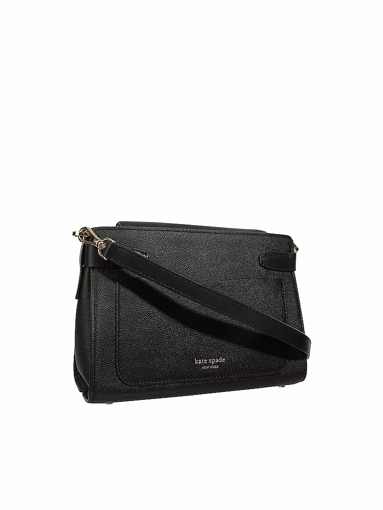 KATE SPADE | Ledertasche - Umhängetasche "Toujours M Crossbody" | schwarz