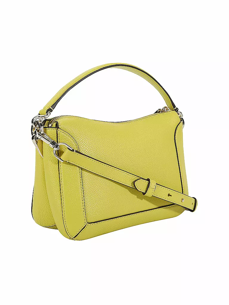 KATE SPADE | Ledertasche - Umhängetasche CRUSH PEBBLED Medium  | gelb