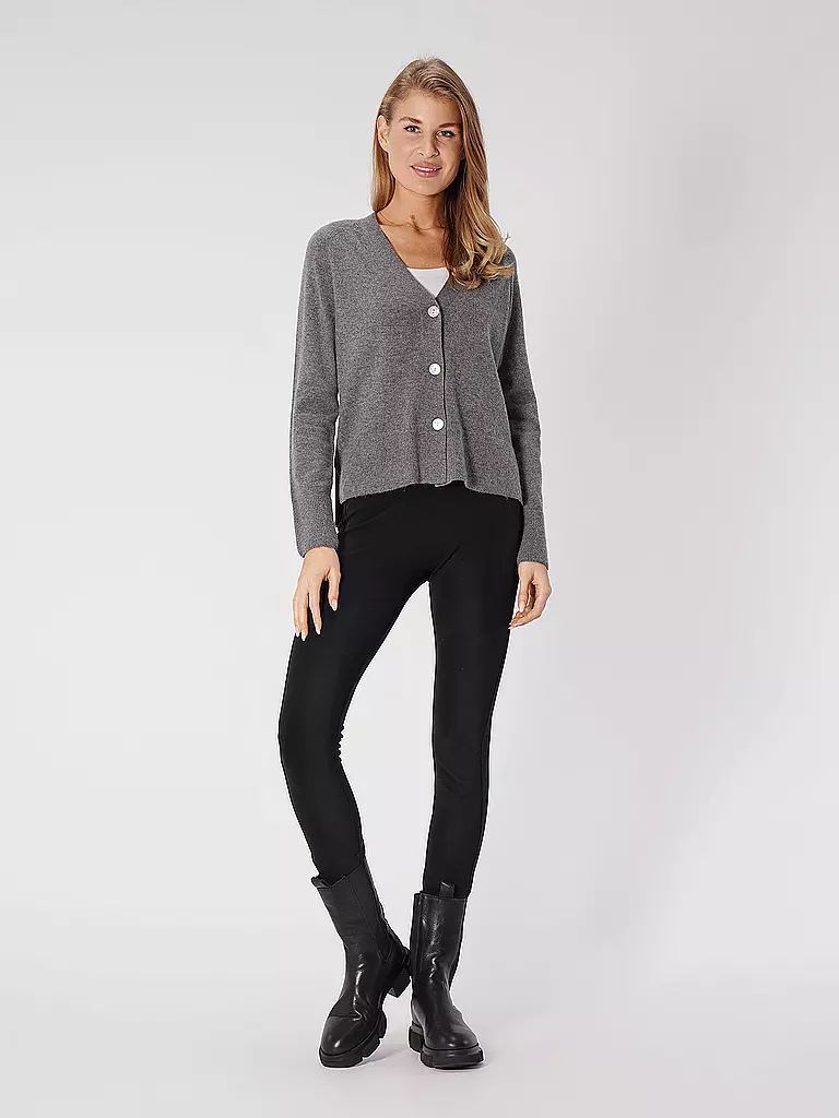 KATESTORM | Kaschmir Cardigan OPACARDIGAN | grau