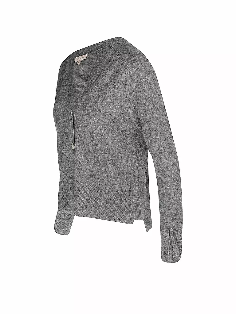 KATESTORM | Kaschmir Cardigan OPACARDIGAN | grau