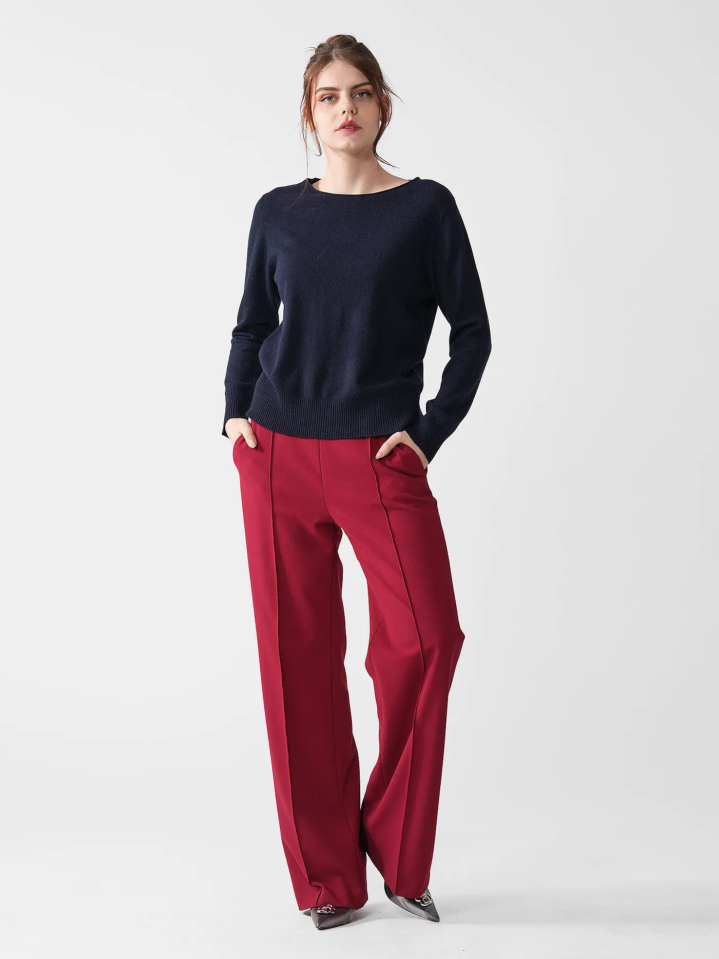 KATESTORM | Kaschmirpullover  | blau