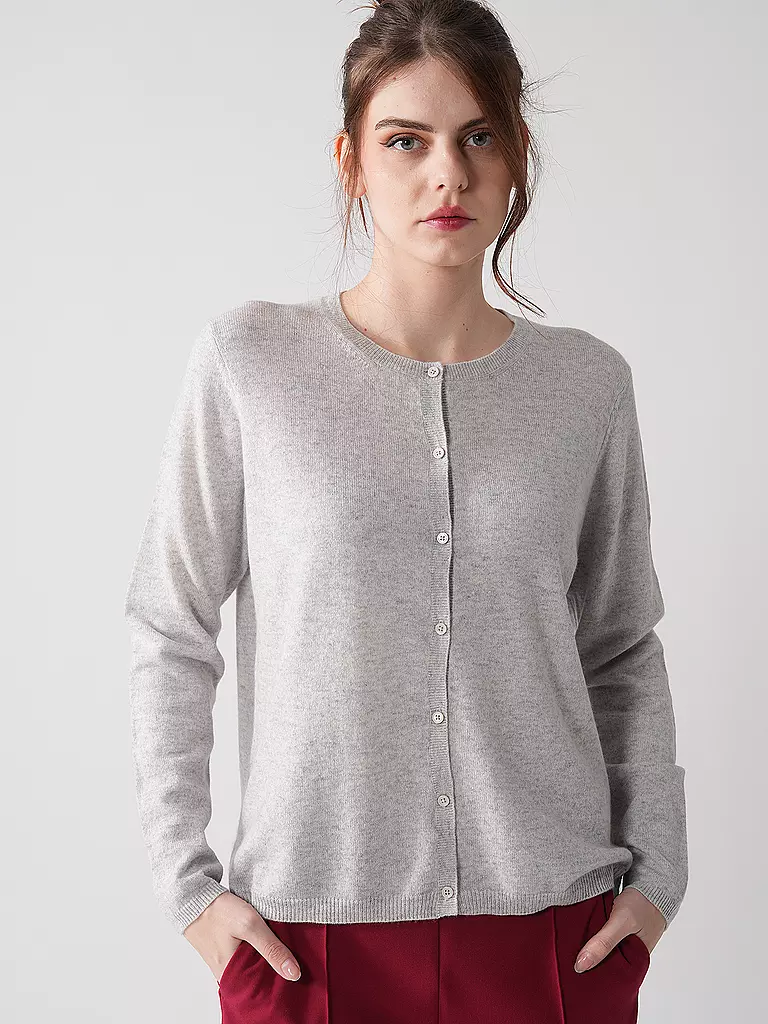 KATESTORM | Strickjacke  | hellgrau
