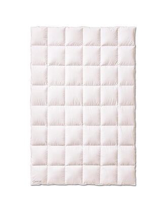KAUFFMANN | Einzieh-Daunendecke COMFORT 140x200cm  480g medium Weiss