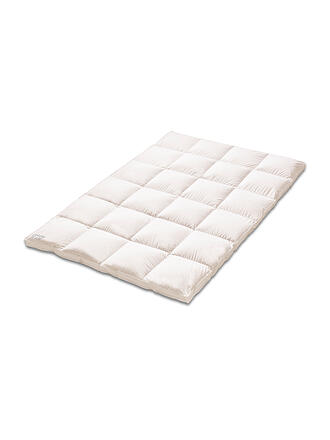 KAUFFMANN | Daunendecke 140x200cm EXKLUSIV DE LUXE Warm Weiss 
