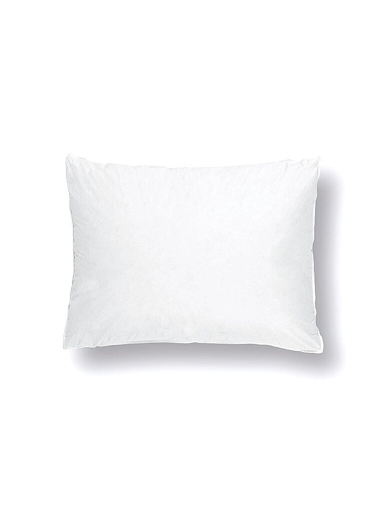 KAUFFMANN Kissen 70x90cm COMFORT 30 Mittel Weiss weiss