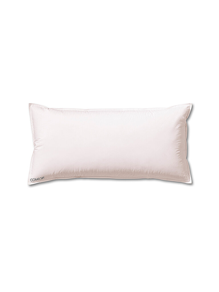 KAUFFMANN Kissen 40x80cm COMFORT 3-KAMMERN Mittel Weiss weiss