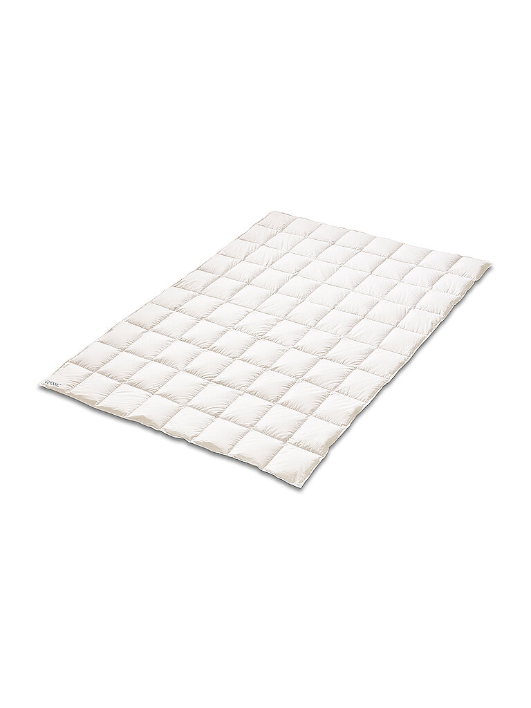 KAUFFMANN Daunendecke 140x200cm CLASSIC Leicht Weiss weiss