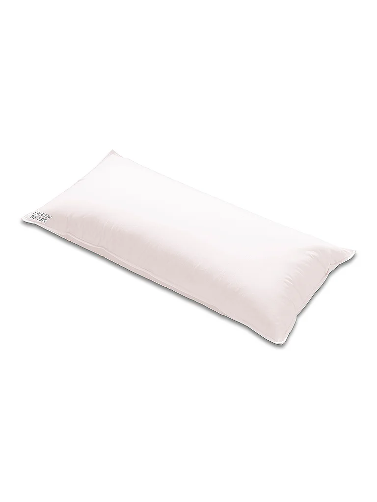 KAUFFMANN Almohada 40x80xm PREMIUM DE LUXE Extrasuave blanco